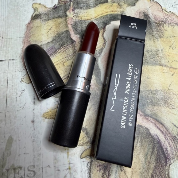 MAC COSMETICS BNIB JUST A BITE Lipstick Very Rare Discontinued HTF